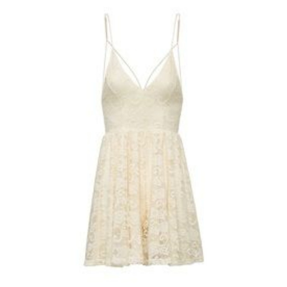 SAM EDELMAN Lace Romper